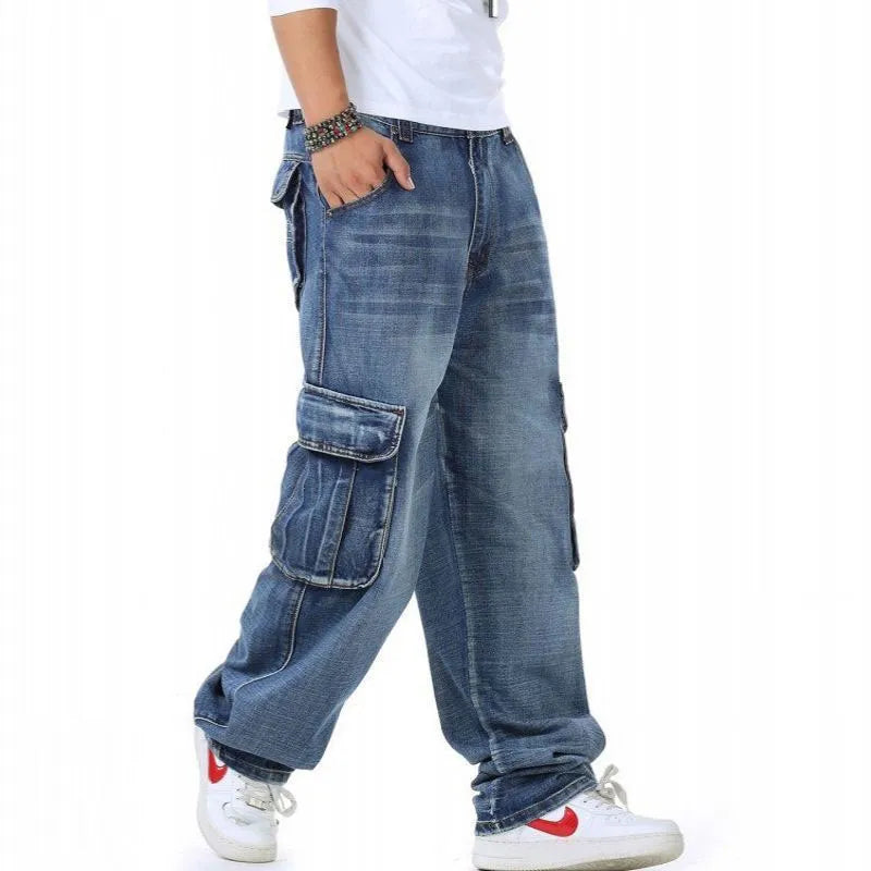 Loose-fit Cargo Jeans