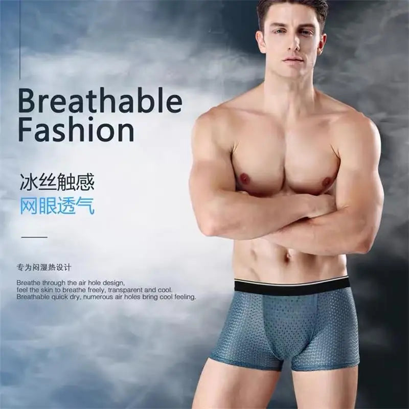 8pcs/Lot Men's Underwear Bamboo