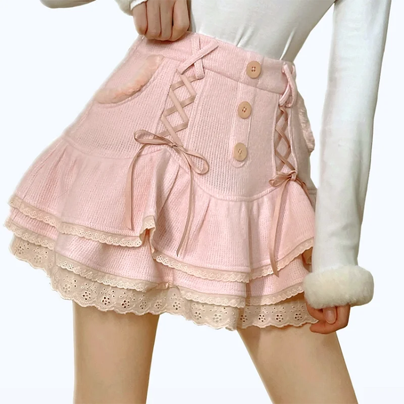 Japanese Pink Mini Skirt