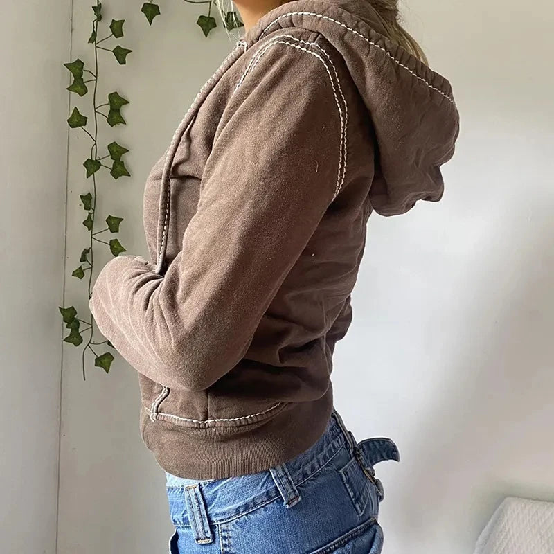 Crop Zip-up Jacket