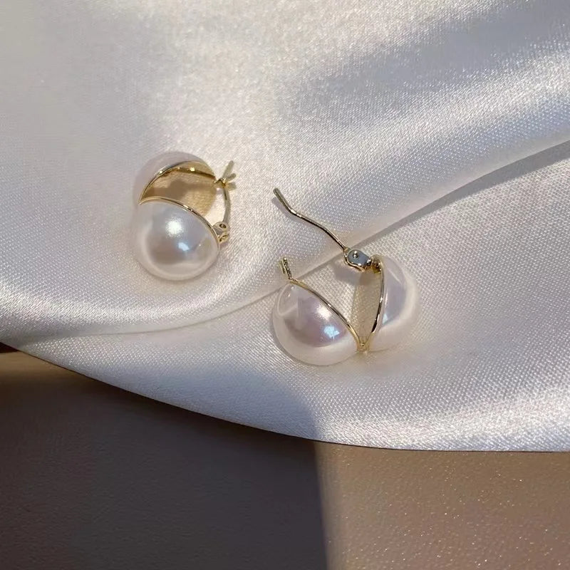 Korean Pearl Earrings