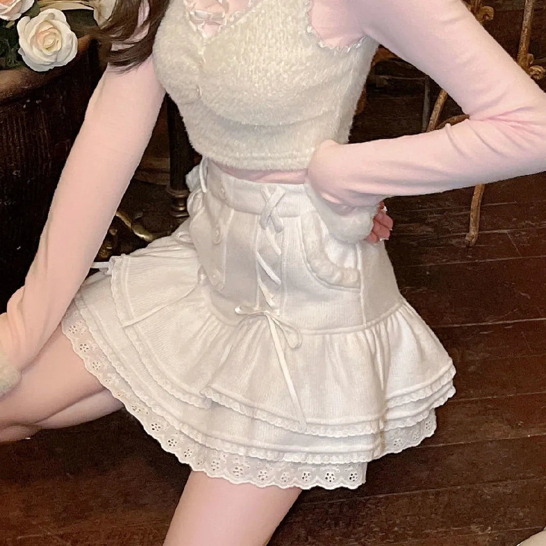 Japanese Pink Mini Skirt