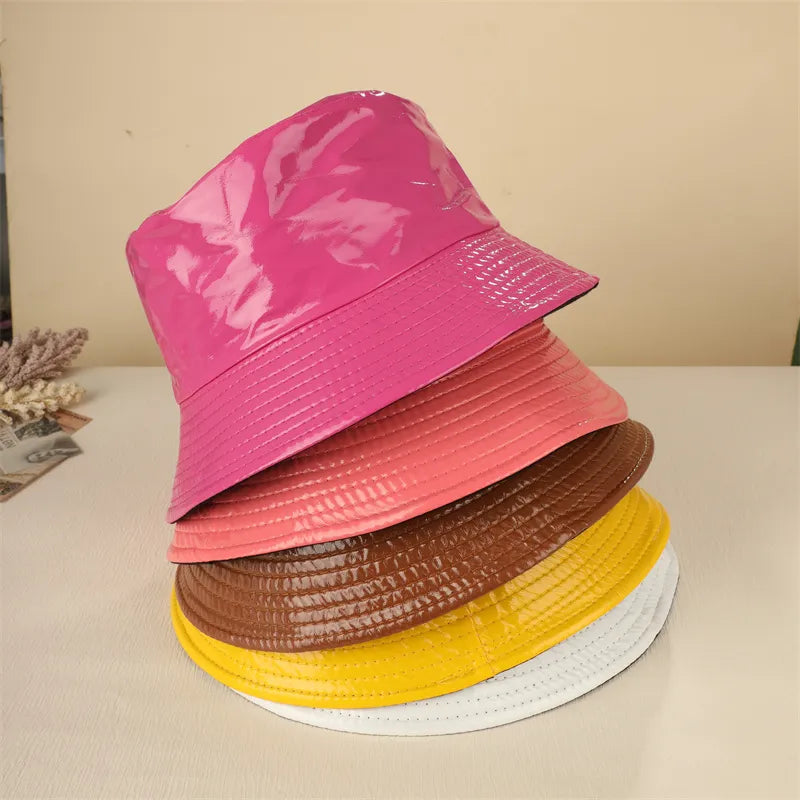 Glossy Bucket Hat